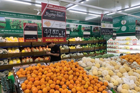 Trái cây Trung Quốc 'đổ bộ' siêu thị Việt