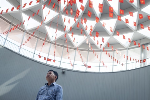 Cho Ben Thanh thay doi the nao tu thoi xe dien den metro? hinh anh