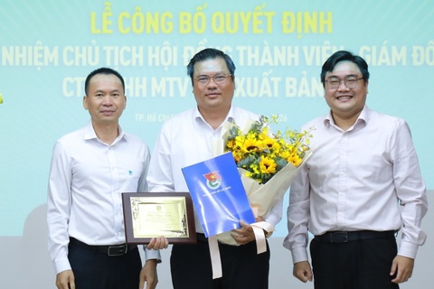 Ông Thái Ngọc Quý làm Chủ tịch HĐTV kiêm Giám đốc Nhà xuất bản Trẻ