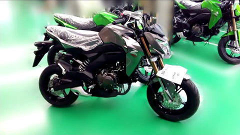 Hình ảnh Kawasaki Z125 trên một trang xe tại Thái Lan. Ảnh: Autoevolution. 