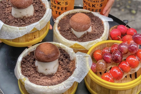 Milo nam, khoai tay sot va loat mon moi lam 'chao dao' gioi tre TP.HCM hinh anh