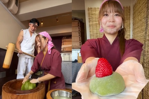 Chuyen sau video gia banh mochi hut 230 trieu luot xem toan the gioi hinh anh