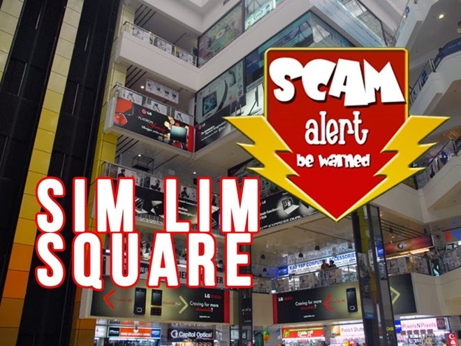 Tình trạng lừa đảo, bẫy khách hàng đã giảm nhiều tại Sim Lim Square. Ảnh: Ytimg.