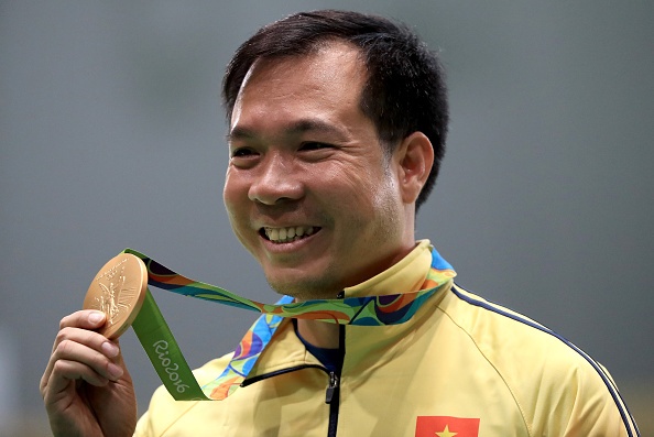 Le don nha vo dich Olympic Hoang Xuan Vinh anh 1