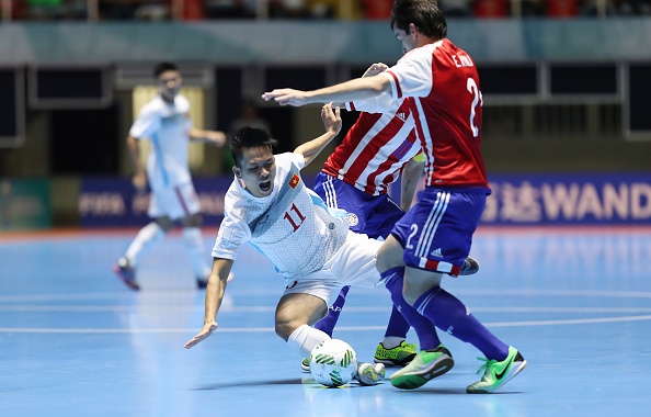 Tran DT Futsal Viet Nam vs DT Paraguay anh 18