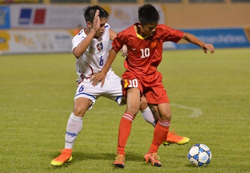 Tran U19 Viet Nam vs U19 Dai Loan anh 16
