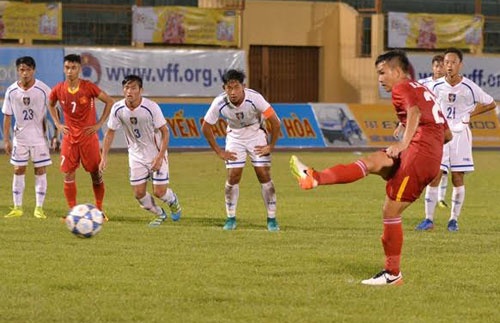 Tran U19 Viet Nam vs U19 Dai Loan anh 15