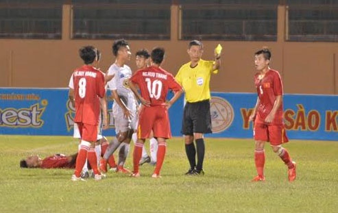 Tran U19 Viet Nam vs U19 HAGL anh 14
