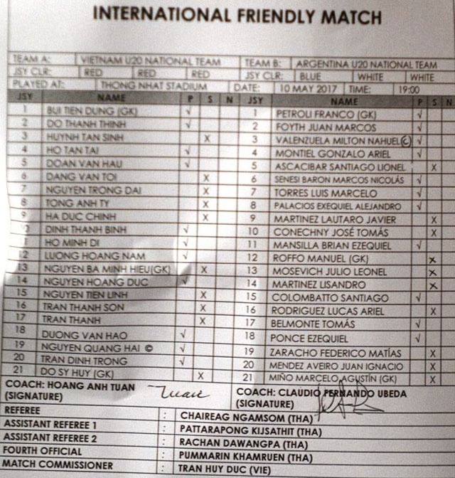 Tran U20 Viet Nam vs U20 Argentina anh 16