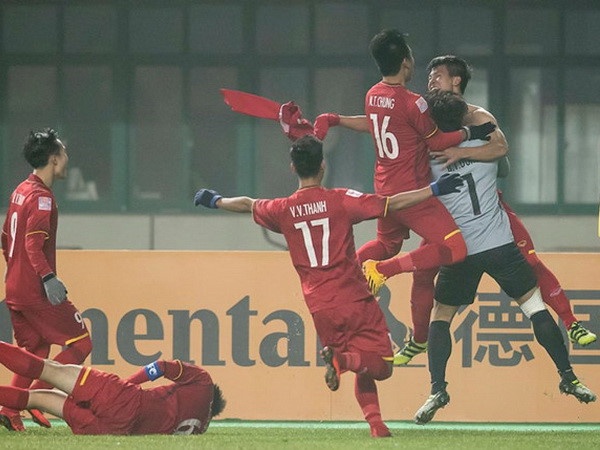 U23 Viet Nam vao chung ket nghet tho sau man nguoc dong Qatar anh 11