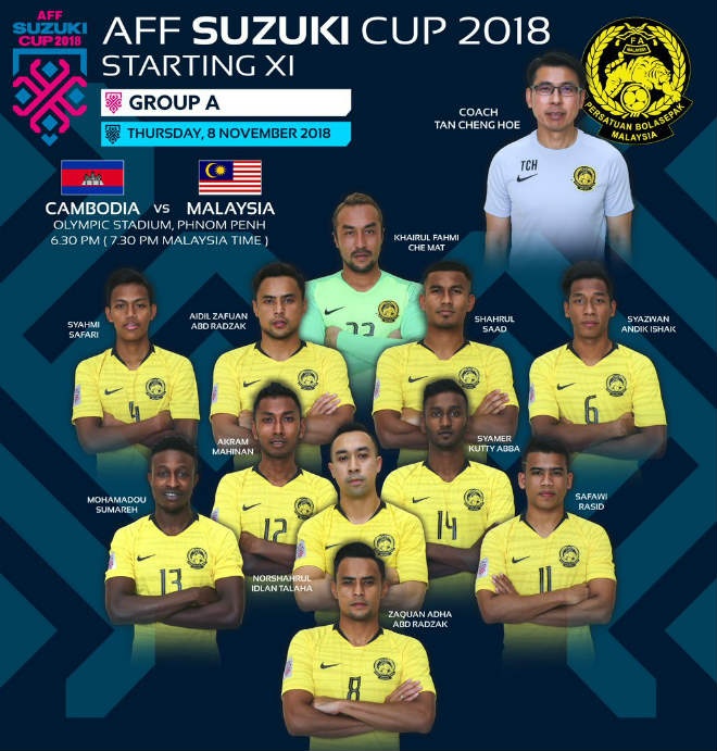 AFF Cup,  Campuchia vs Malaysia anh 3