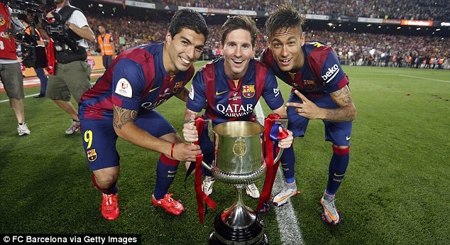 Bộ ba nguyên tử của Barca sẵn sàng chinh phục Cúp châu Âu - Cup Châu Âu