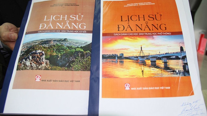 Hai cuốn sách đưa Hoàng Sa vào chương trình giảng dạy cho học sinh của TP Đà Nẵng.