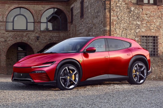 sieu xe dien Ferrari anh 1