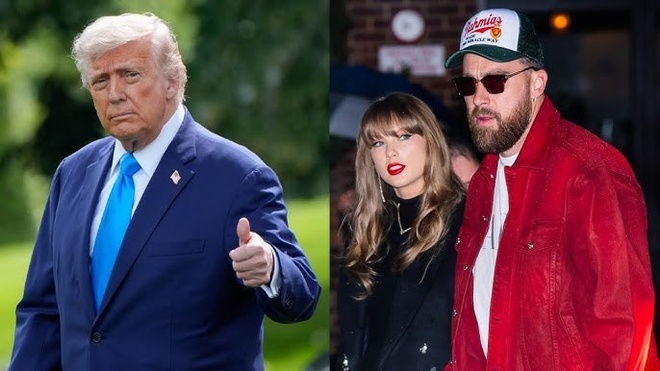 Ông Trump bất ngờ chúc phúc Taylor Swift - Thế giới