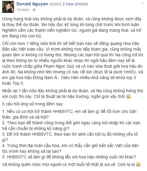 Chung ket Hoa hau Ban sac Viet 2016 anh 3