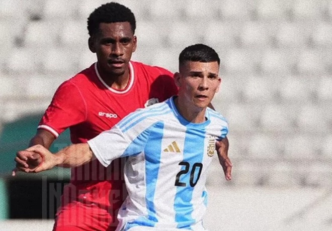 U19 Indonesia thang Argentina anh 1