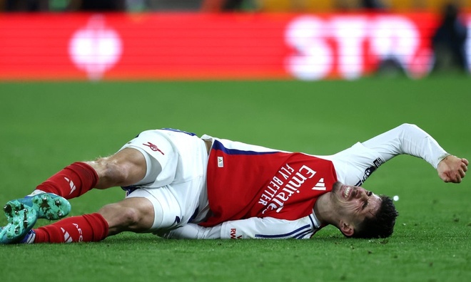 Chấn thương của đội trưởng Arsenal gây lo ngại