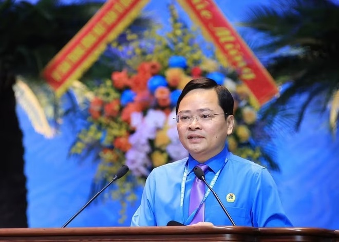 Ông Nguyễn Anh Tuấn tái đắc cử Chủ tịch Tổng Liên đoàn Lao động