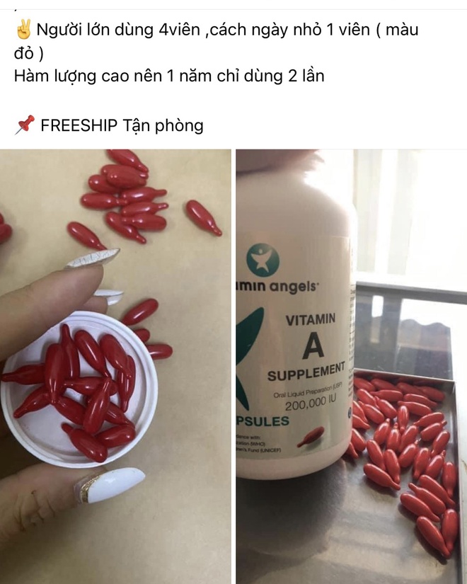 Lưu ý khi sử dụng Vitamin A