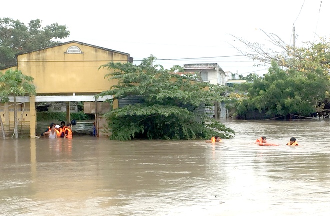 Bao so 9 do bo vao Vung Tau anh 1