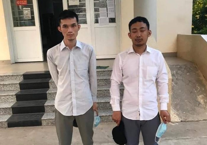 Bat giu 2 nguoi Trung Quoc tron cach ly anh 1