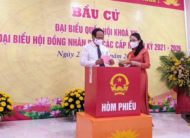 bau cu dai bieu Quoc hoi va HDND anh 55