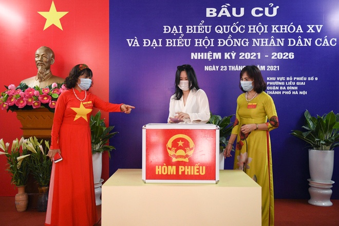 bau cu dai bieu Quoc hoi va HDND anh 36