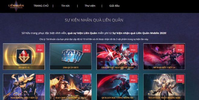 Quang cao Facebook lua dao tai khoan Lien Quan anh 2