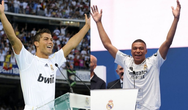 Image hình ảnh hình ảnh hình ảnh hình ảnh Mbappe - Mbappe gợi lại hình ảnh Ronaldo trong ngày ra mắt Real - Thể thao