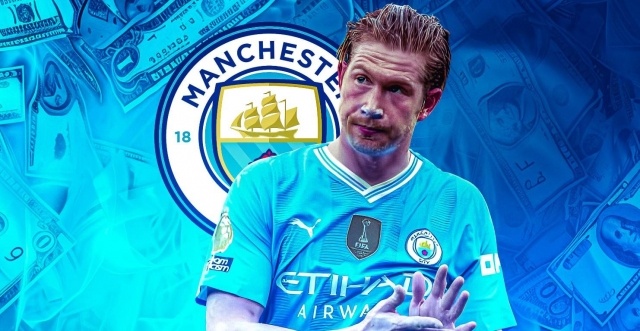 Kevin De Bruyne đang có hợp đồng với Manchester City đến hết mùa giải 2024/25
