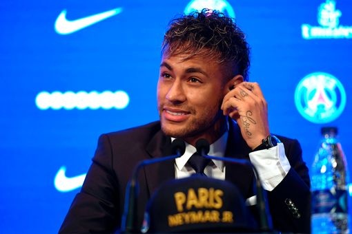 Neymar ra mat PSG anh 10