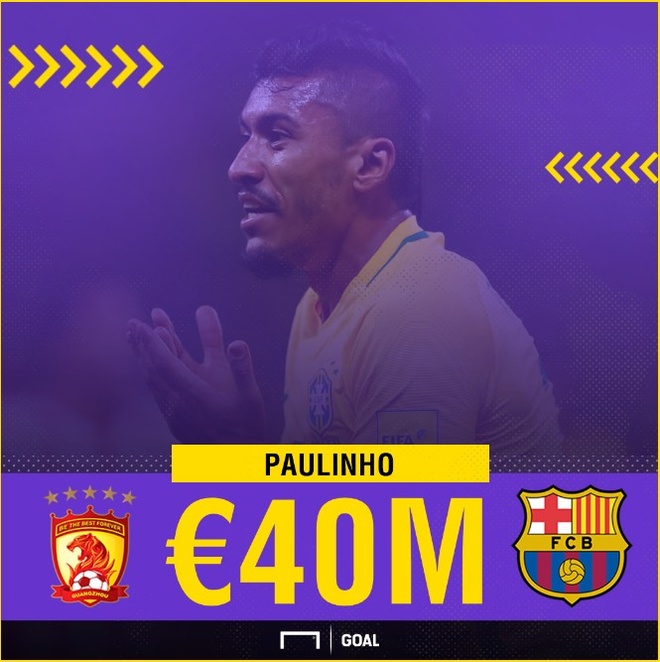 Barca chieu mo Paulinho anh 1