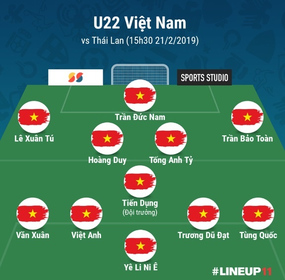 truc tiep U22 Viet Nam vs U22 Thai Lan anh 9