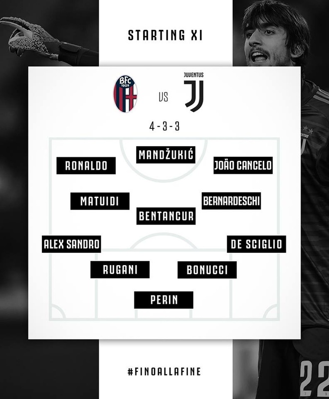 Juventus vs Bologna,  Juventus anh 3