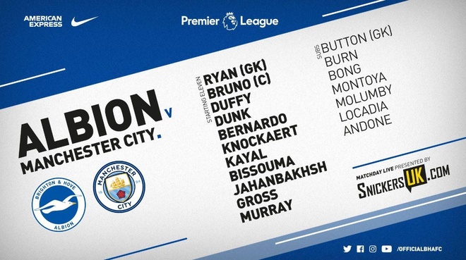 truc tiep Brighton vs Man City anh 8