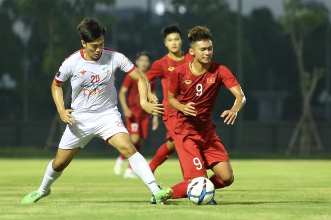 truc tiep U23 Viet Nam vs Viettel anh 9