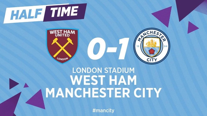 truc tiep West Ham vs Man City anh 16