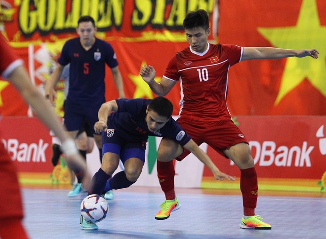 truc tiep futsal Viet Nam vs Thai lan anh 15