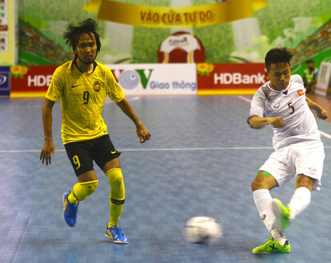 truc tiep futsal Viet Nam vs Thai lan anh 3