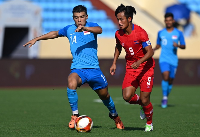 U23 Campuchia vs Singapore anh 12