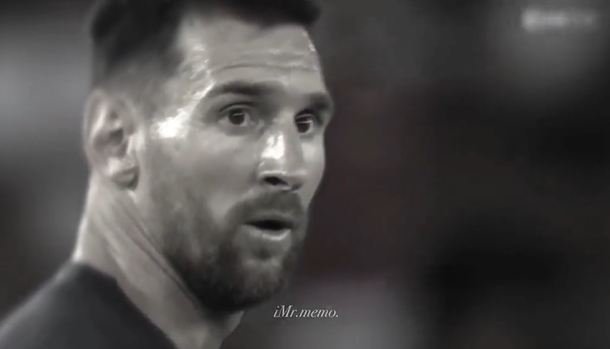 Messi ngac nhien truoc hanh dong cua Mbappe anh 1