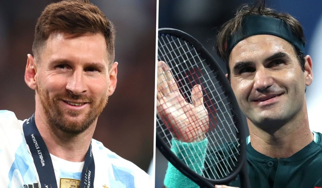Federer tri ân Messi - Thể thao
