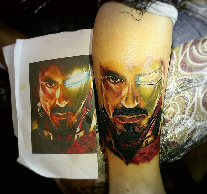 Screaming Iron Man Hand, Darkwater Tattoo Columbus MS : r/tattoo
