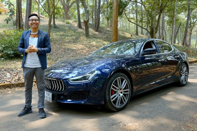 Trai nghiem Maserati Ghibli - sedan the thao gia 5,7 ty dong hinh anh