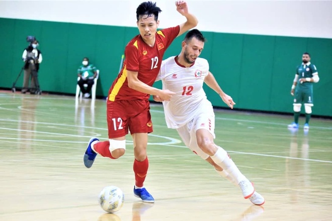 Futsal Viet Nam vs Lebanon anh 14