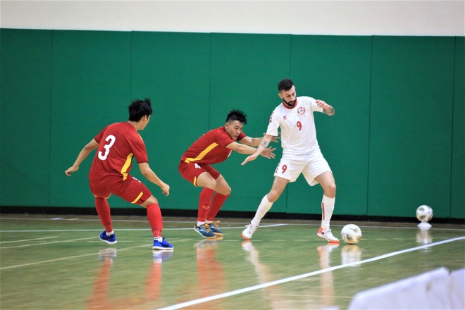 Futsal Viet Nam vs Lebanon anh 13