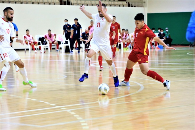 Futsal Viet Nam vs Lebanon anh 17