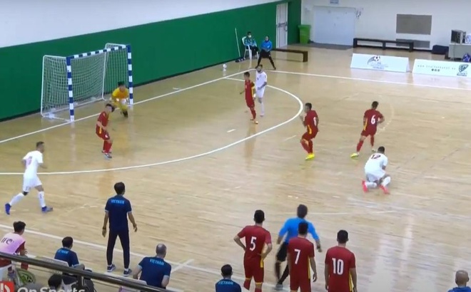 Futsal Viet Nam vs Lebanon anh 9