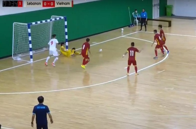 Futsal Viet Nam vs Lebanon anh 11